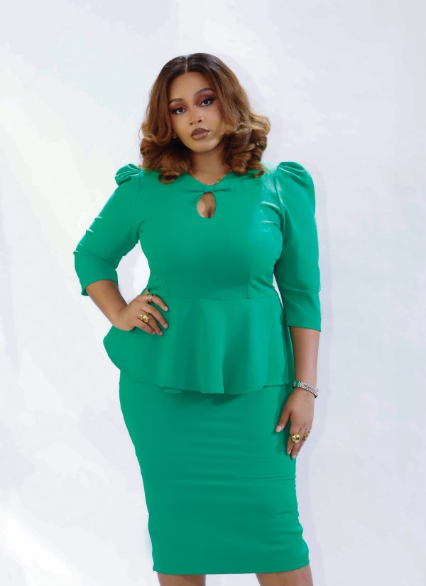 Brianna Work Dress (Green)