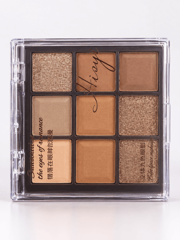 Hisiyi 9-Color Eyeshadow Palette (The Eyes of Romance)