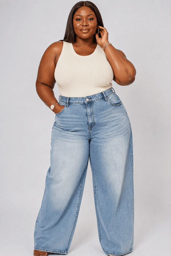 Aria Wide Leg Jeans