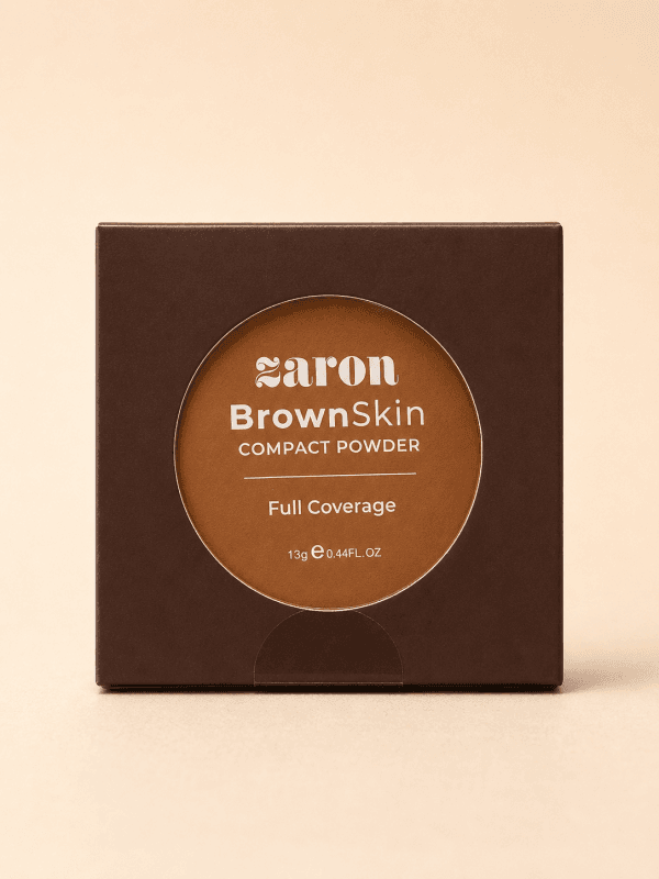 Zaron BrownSkin Compact Powder (Tan)