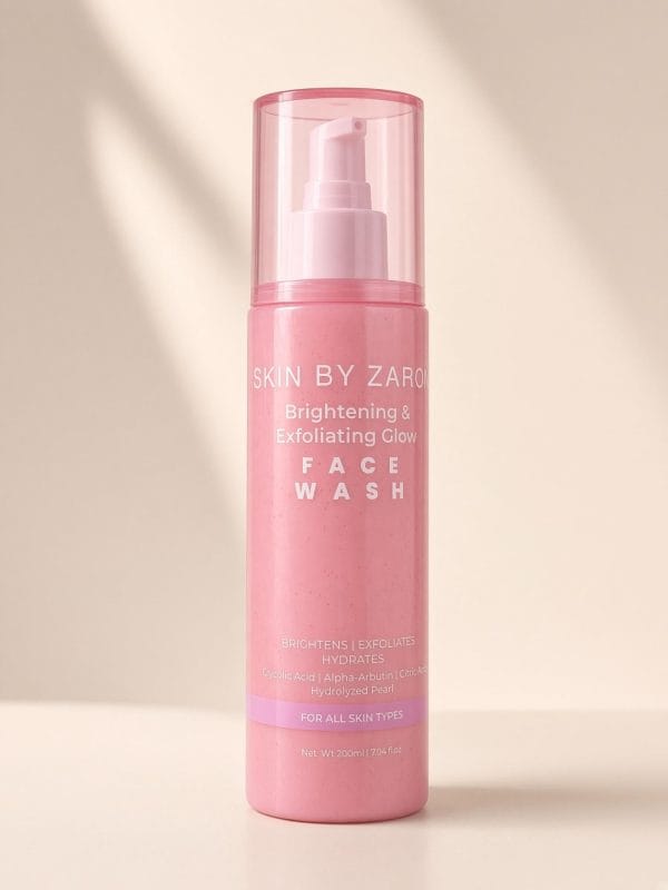 Skin by Zaron Brightening & Exfoliating Glow Face Wash