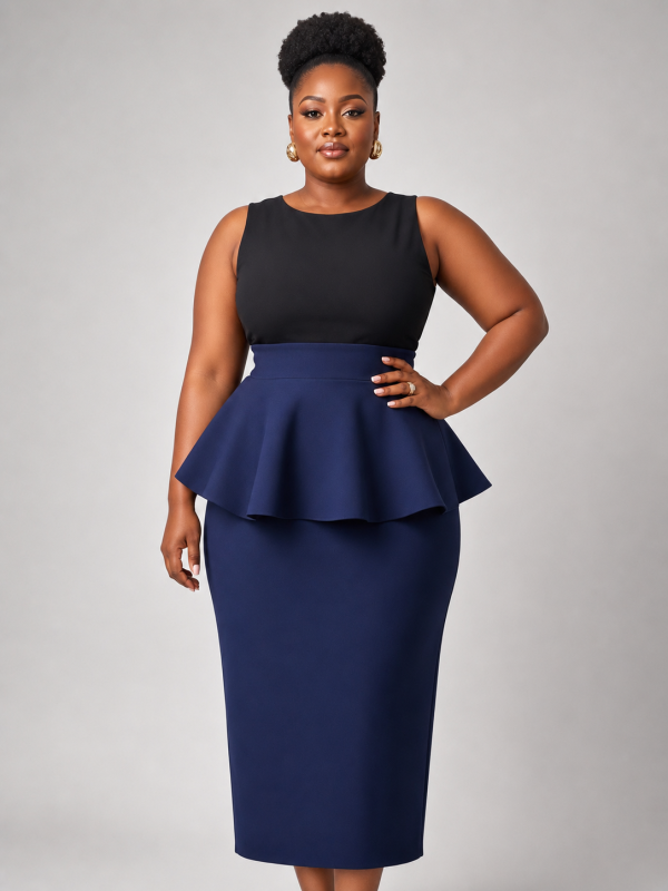 The Executive Sapphire Dress