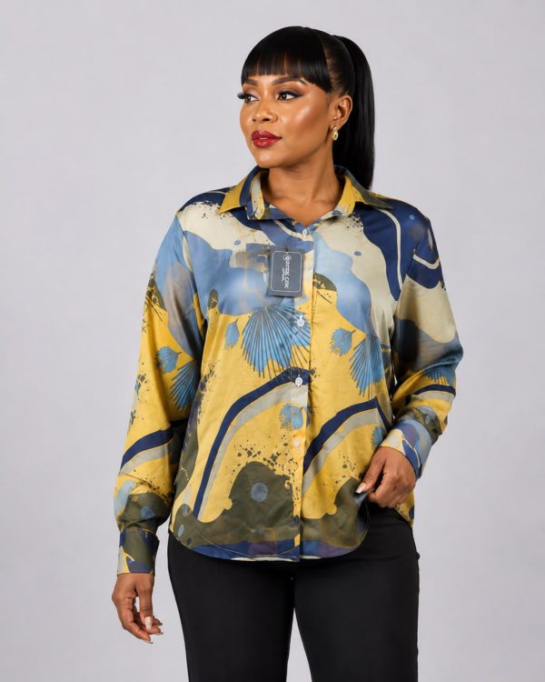 Folake Print Blouse