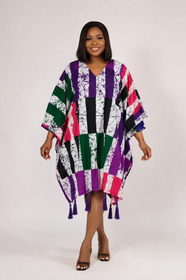 The Amethyst Tassel Kaftan