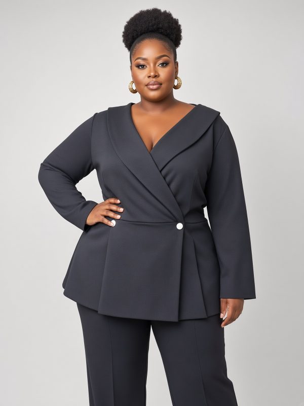 Dami Blazer Top