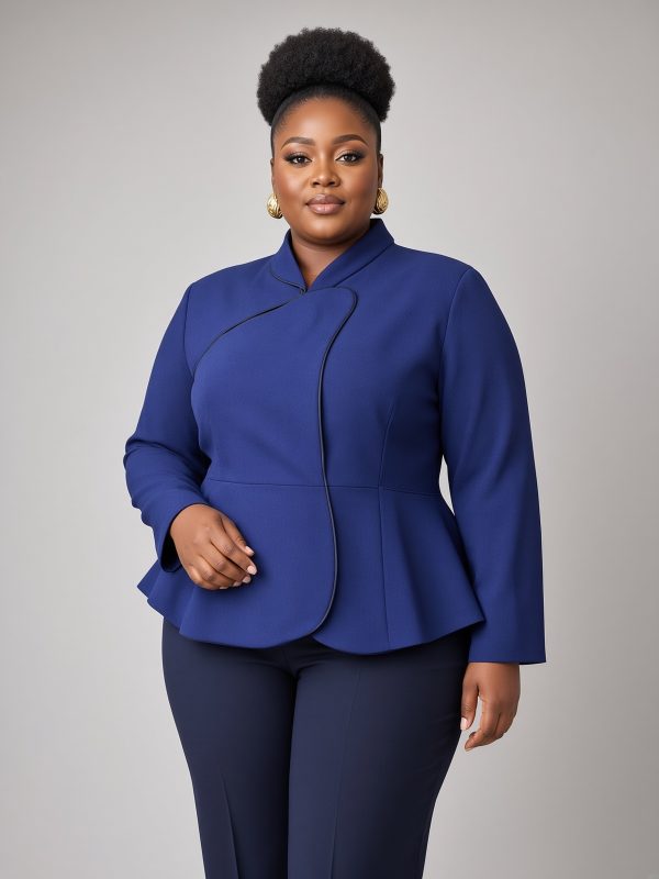 Eno Structured Blazer Top